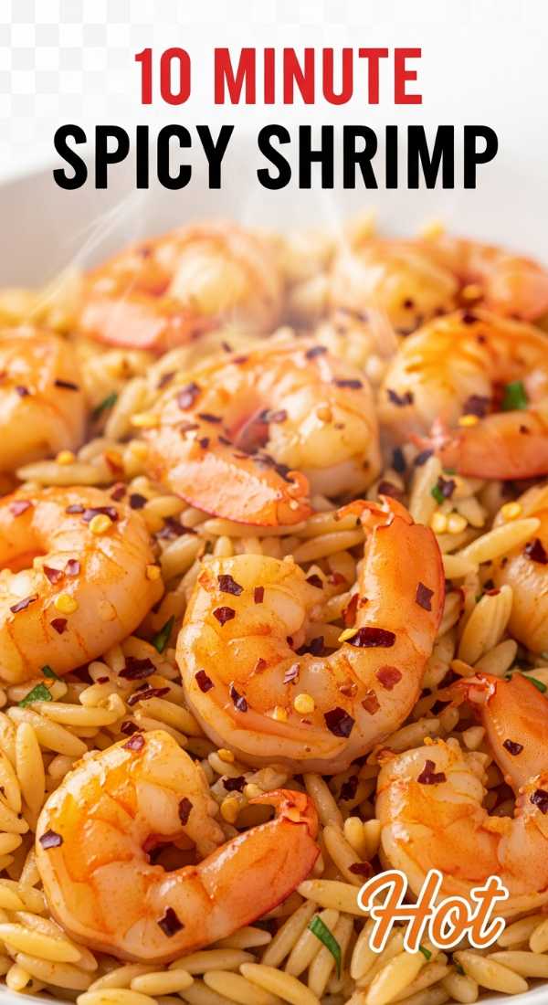 Cook Your Spicy Shrimp Orzo In 10 Minutes 6a02051969721