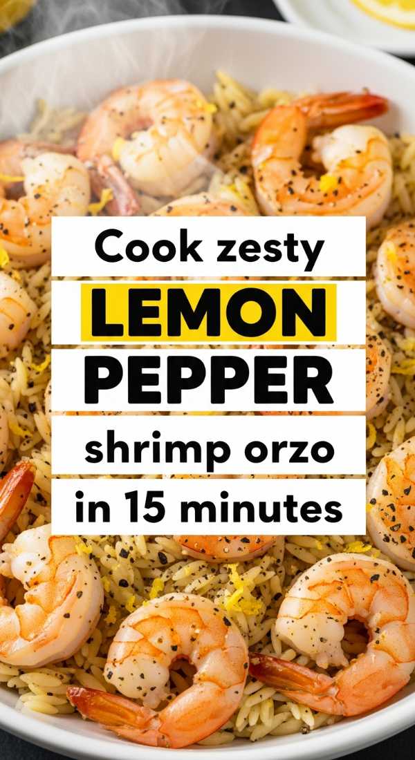 Cook Zesty Lemon Pepper Shrimp Orzo In 15 Minutes 69f5acd8cc7c2