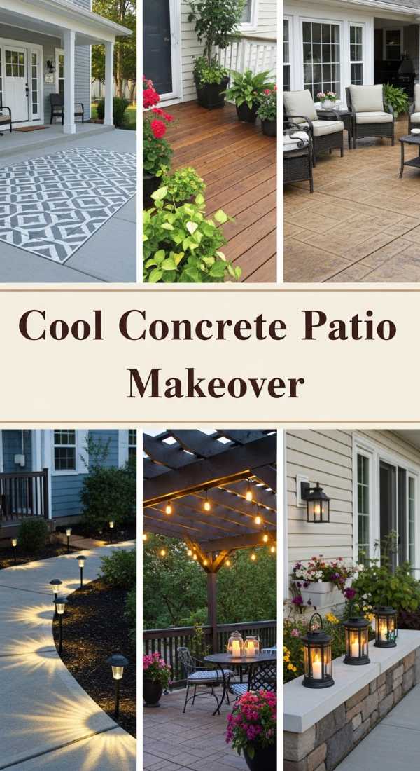 Cool Concrete Patio Makeover 6a04bc5aa2ab4