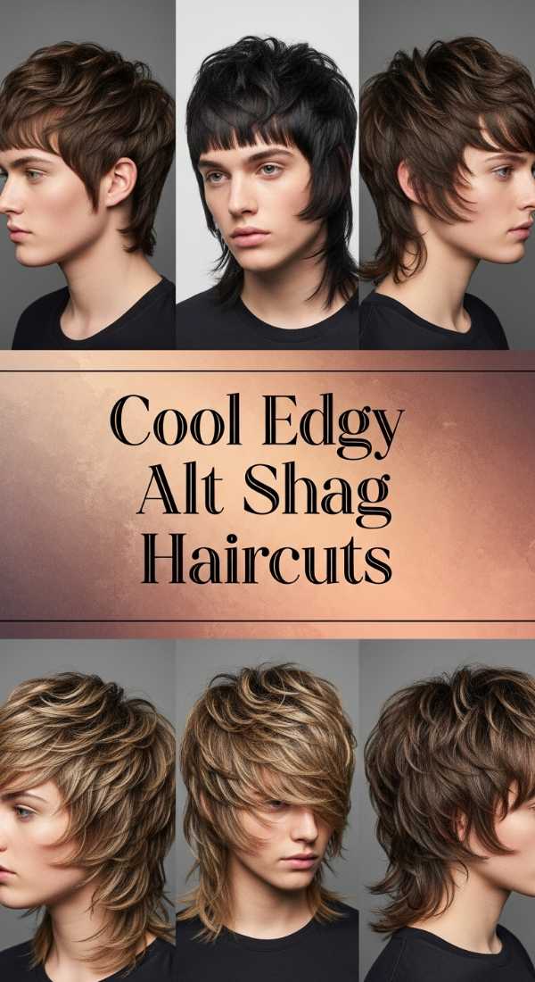 Unlock the Look: The Most Coveted Hairstyles Set to Dominate 2026 Cool Edgy Alt Shag Haircuts 6a08ce7aed205