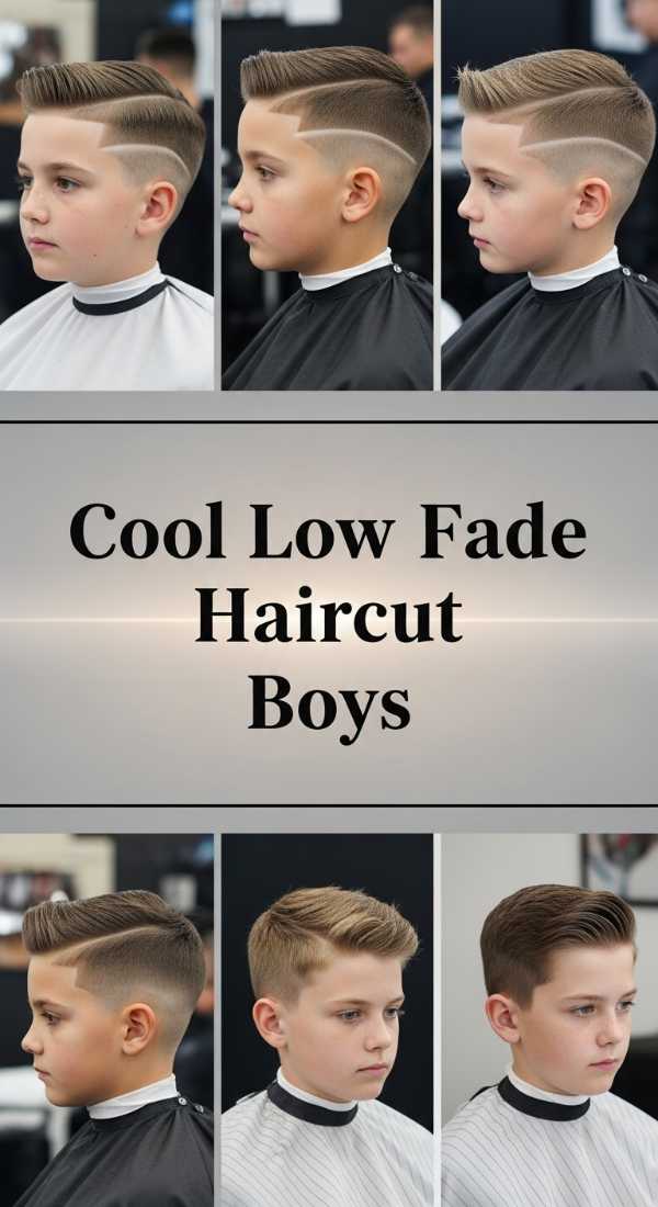Cool Low Fade Haircut Boys 6a08d5dd4d0b5