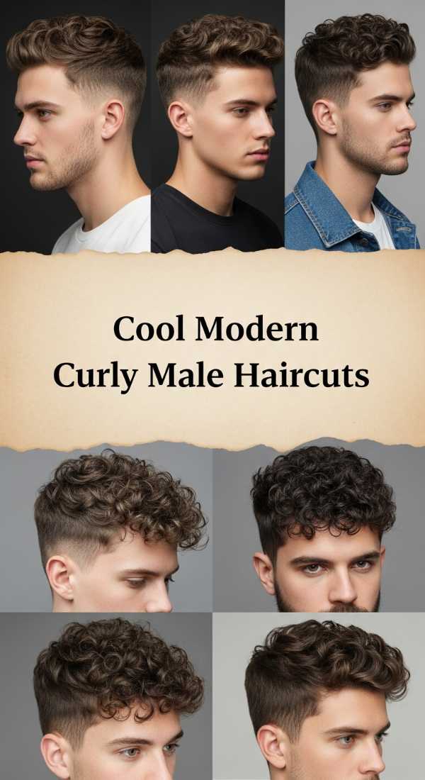 Cool Modern Curly Male Haircuts 6a08cb7c7fed8