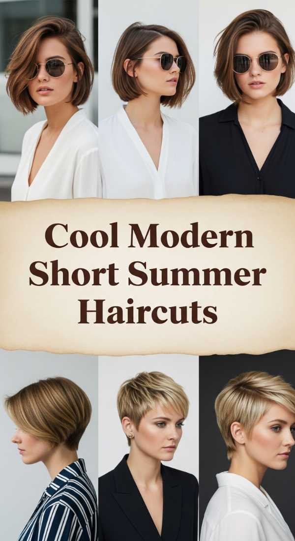The Elite Edit: Transform Your Look with These Seasonal Hair Must-Haves Cool Modern Short Summer Haircuts 6a0366f6e2d94