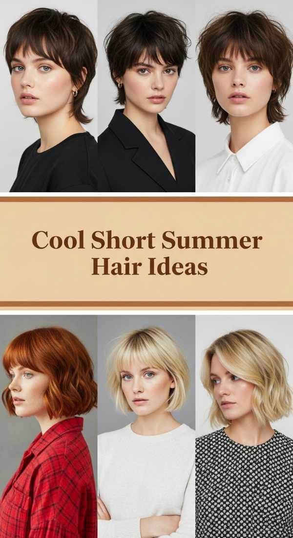 Slay the New Year: Your Complete Guide to 2026's Hottest Hairstyles Cool Short Summer Hair Ideas 6a08d60630d85