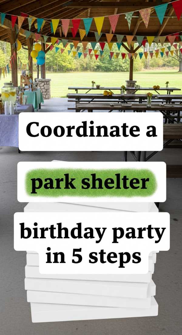 10 Epic Themes for a Memorable Summer Outdoor Birthday Party Coordinate A Park Shelter Birthday Party In 5 Steps 6a0056800f35f