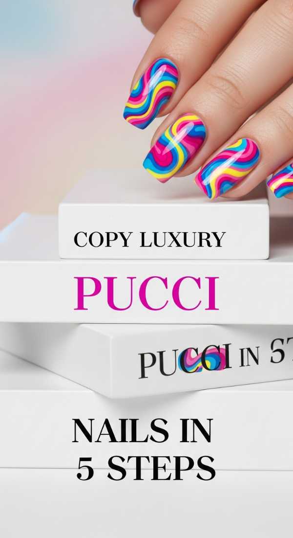 Copy Luxury Pucci Nails In 5 Steps 6a05a128cc383