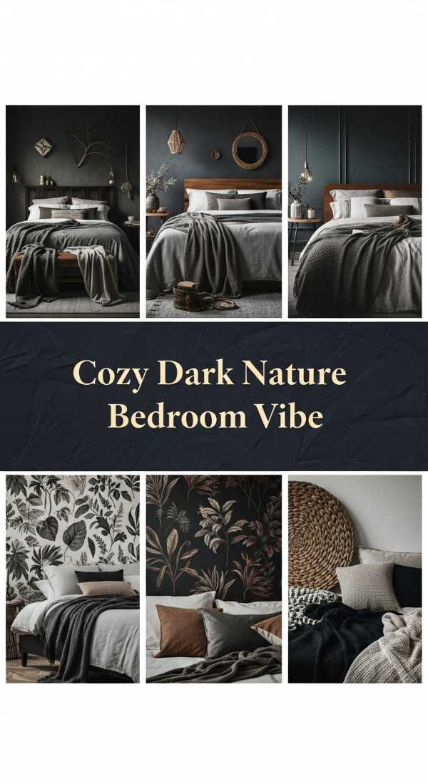Cozy Dark Nature Bedroom Vibe 6a04b3a8c62b8