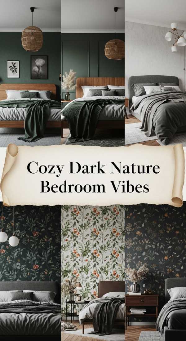 Cozy Dark Nature Bedroom Vibes 6a04baef4639f