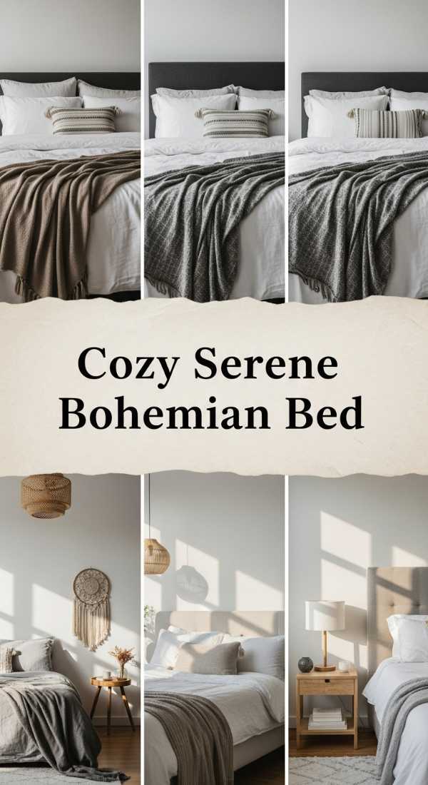 Cozy Serene Bohemian Bed 6a0ea30f0b528