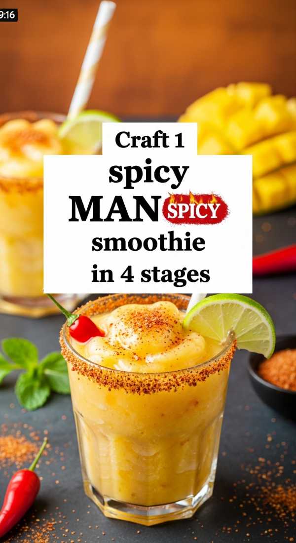 Craft 1 Spicy Mango Smoothie In 4 Stages 69f47a0d4bae6