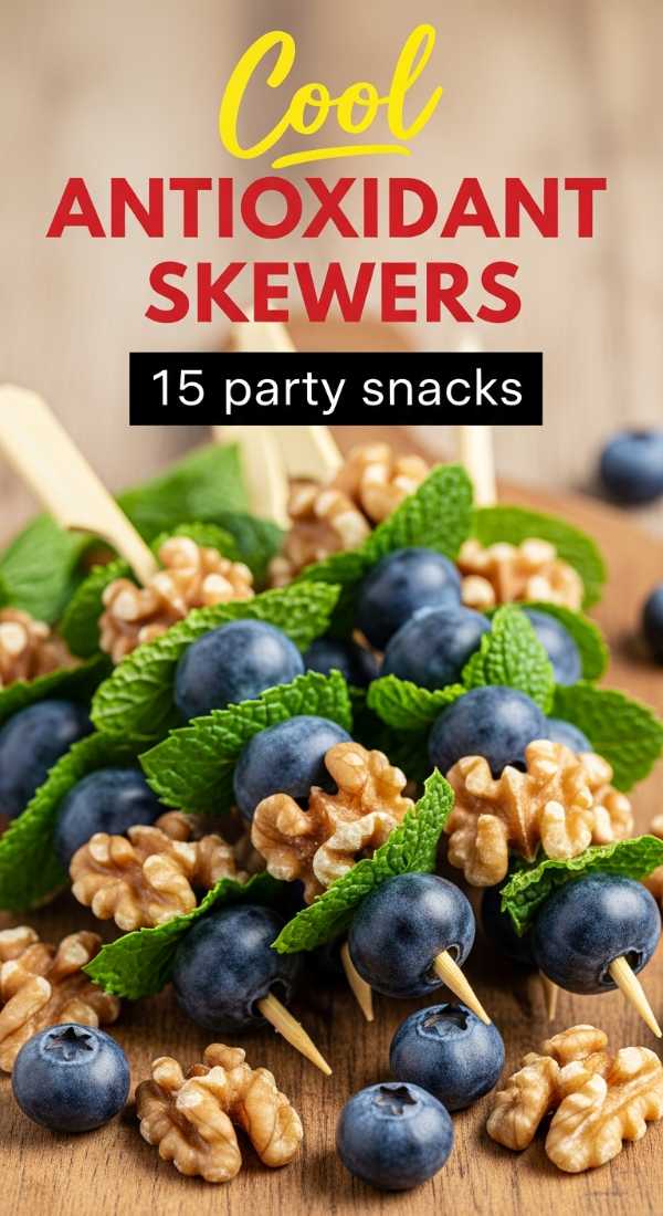 Craft 15 Blueberry Walnut Skewers For Your Party 69fd740f3fd50
