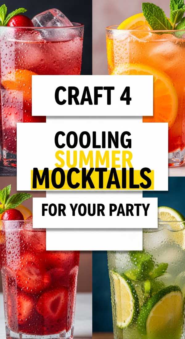 Craft 4 Cooling Summer Mocktails For Your Party 6a06feb44fb58