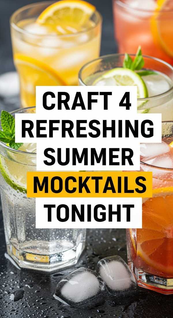 Craft 4 Refreshing Summer Mocktails Tonight 6a06c2243e59b