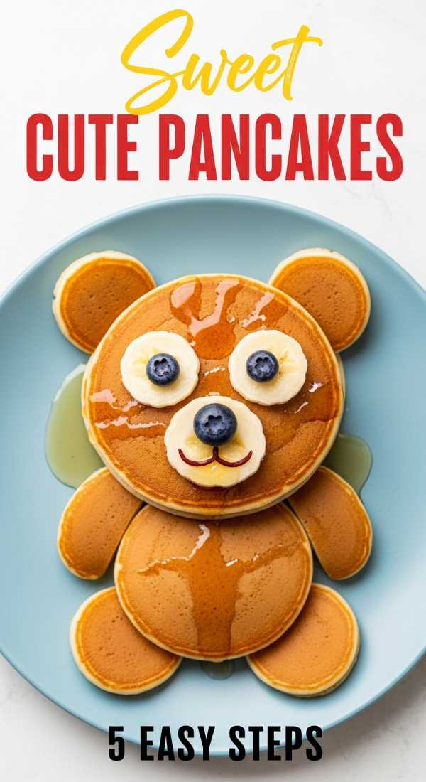 Craft 5 Cute Breakfast Bear Pancakes For A Happy Morning 6a00250a42167