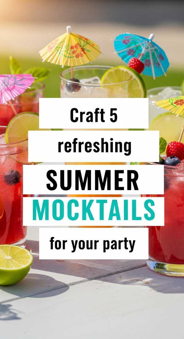 Craft 5 Refreshing Summer Mocktails For Your Party 6a06c56960c30