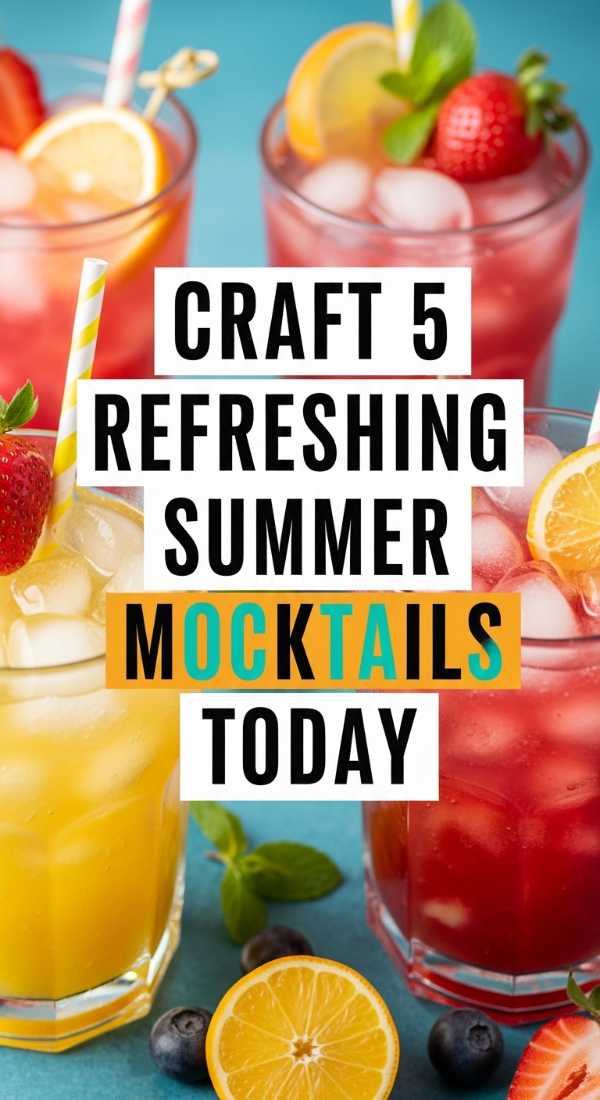 Craft 5 Refreshing Summer Mocktails Today 6a109f131db6d