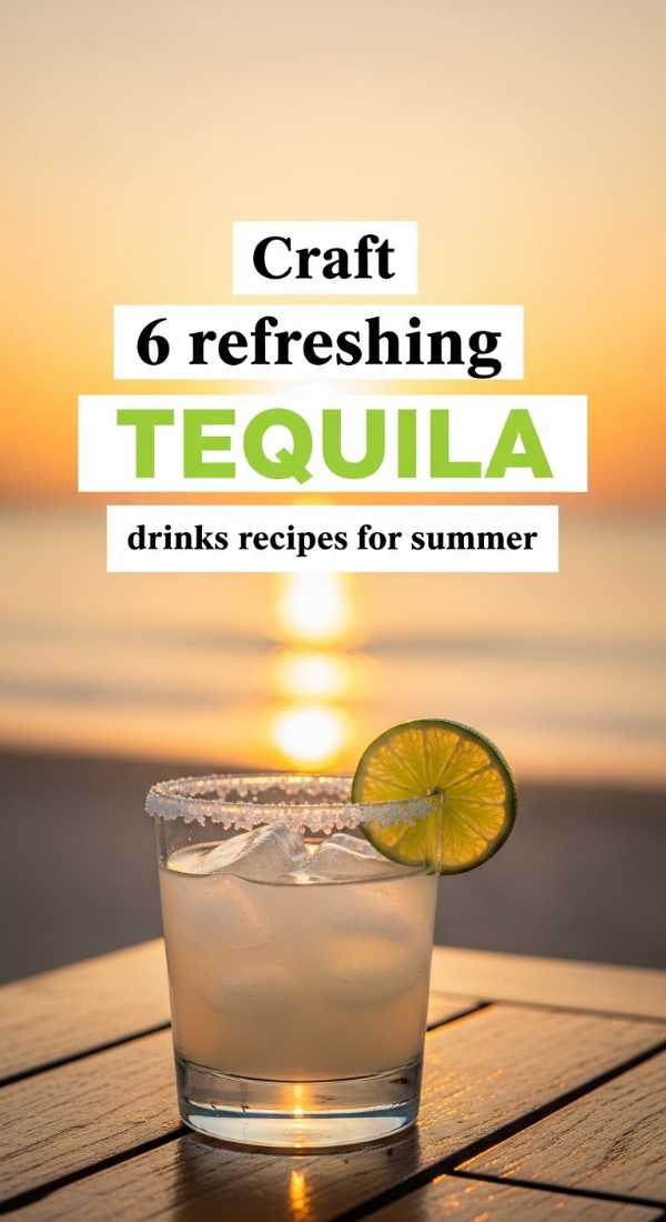 Craft 6 Refreshing Tequila Drinks Recipes For Summer 6a144089c25a6