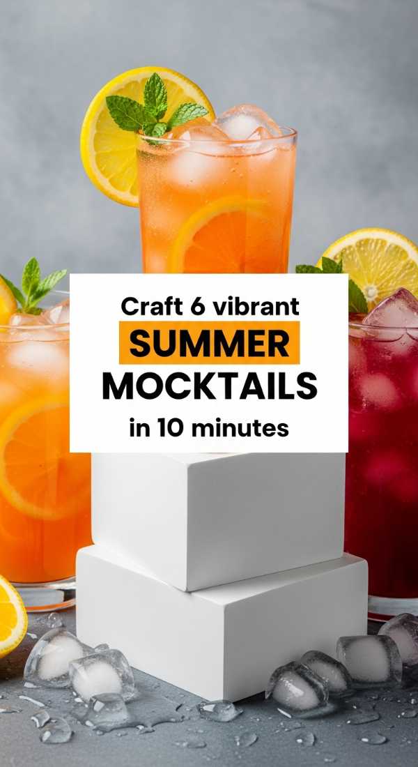 Craft 6 Vibrant Summer Mocktails In 10 Minutes 6a06c55d07ce6