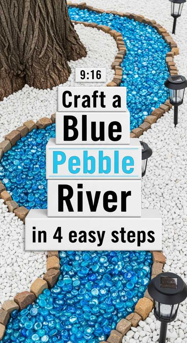 Craft A Blue Pebble River In 4 Easy Steps 69fdc295de6e5