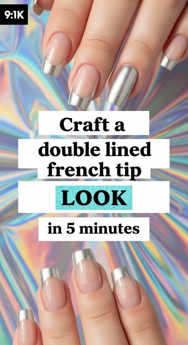 Craft A Double Lined French Tip Look In 5 Minutes 6a1a998fbba66