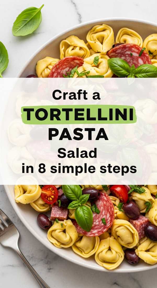 Craft A Tortellini Pasta Salad In 8 Simple Steps 6a06bc8111cc3