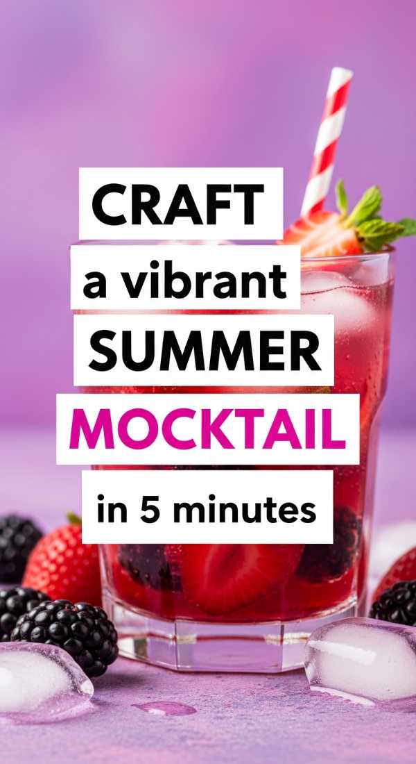 Craft A Vibrant Summer Mocktail In 5 Minutes 6a06bc49f3184