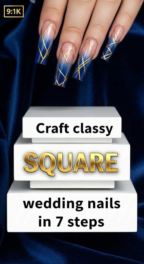 Craft Classy Square Wedding Nails In 7 Steps 6a021e6f6e828