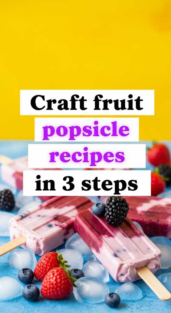 Craft Fruit Popsicle Recipes In 3 Steps 6a06ee365a7fa