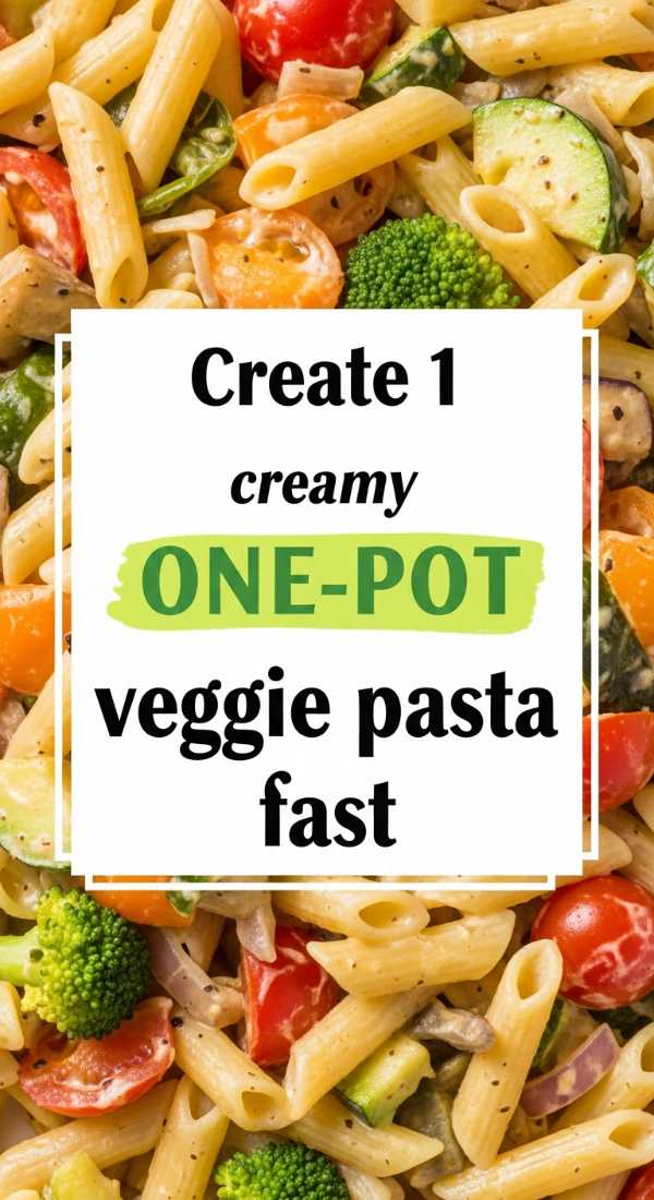 Create 1 Creamy One Pot Veggie Pasta Fast 6a001050d0371