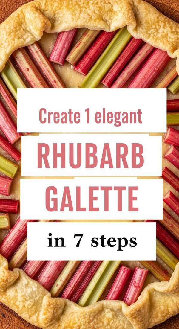 Create 1 Elegant Rhubarb Galette In 7 Steps 69f5acce86502