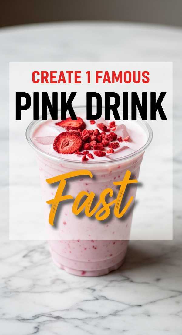 Sip, Sip, Hooray! Your Guide to the Ultimate Summer Refreshments Create 1 Famous Starbucks Pink Drink In 4 Steps 6a002697e5c04