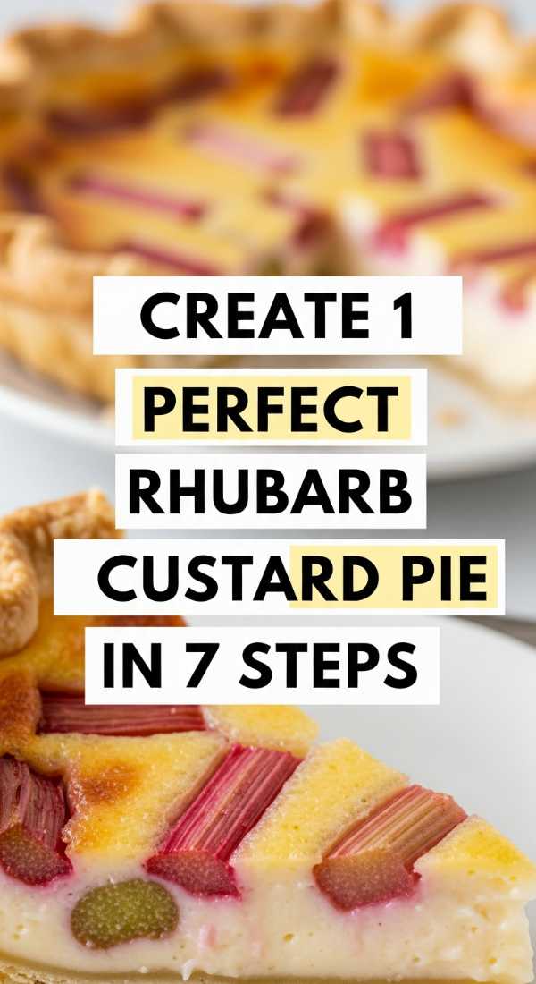Create 1 Perfect Rhubarb Custard Pie In 7 Steps 69fd8cacd6979