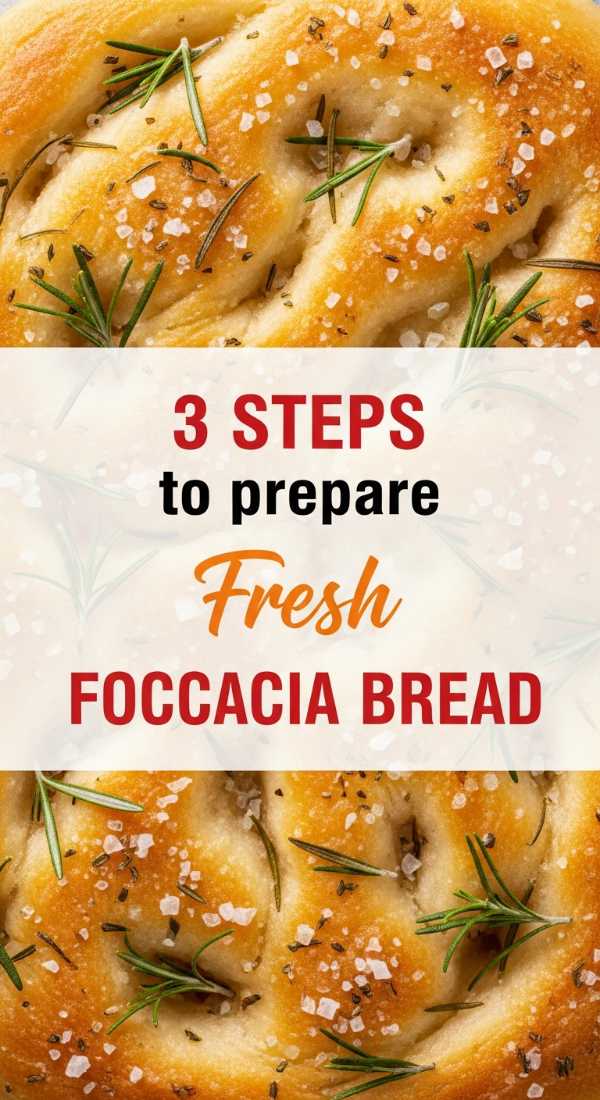 Create 1 Tray Of Herb Foccacia Bread In 3 Steps 69f8635f99994