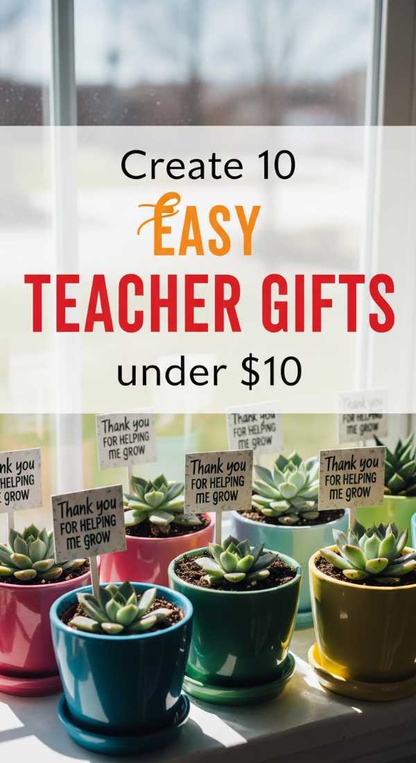 Create 10 Easy Teacher Gifts Under 10 6a0dbfc3d2242