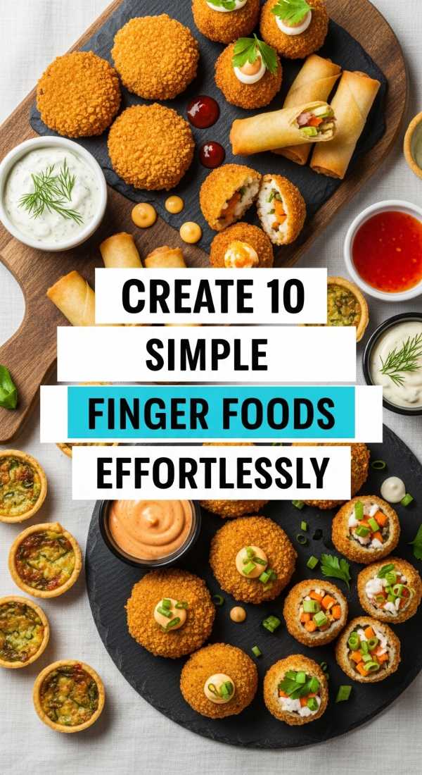 Create 10 Simple Party Finger Foods Effortlessly 6a1440a42774a