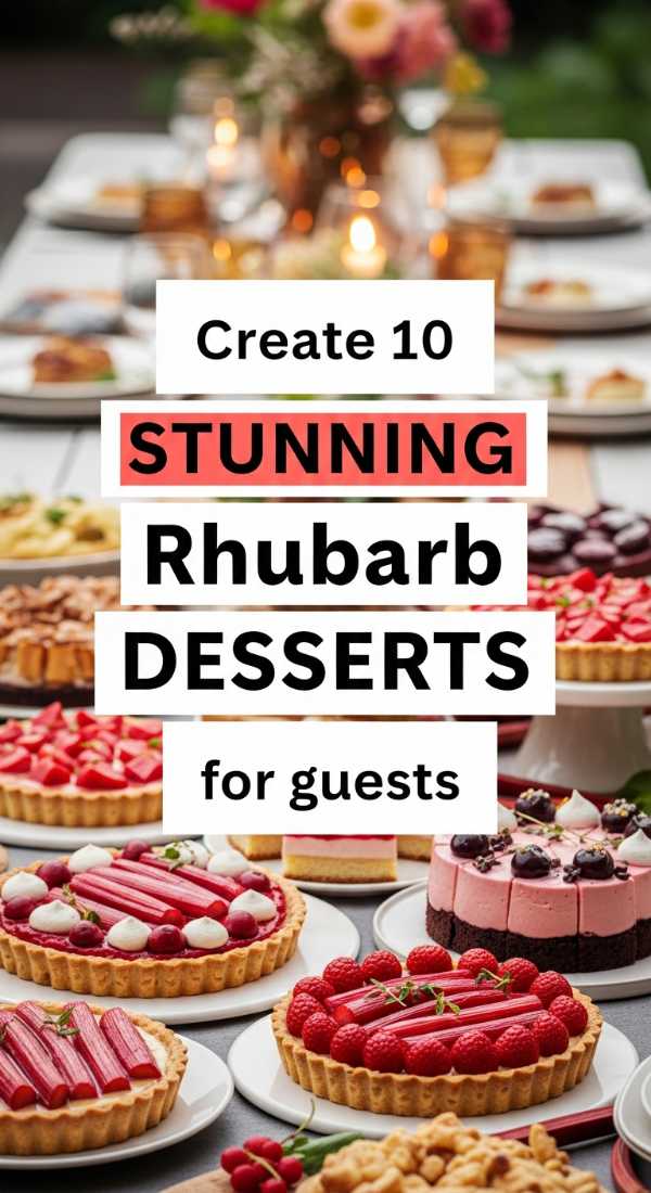 Create 10 Stunning Rhubarb Desserts For Guests 69f47c72f41a7