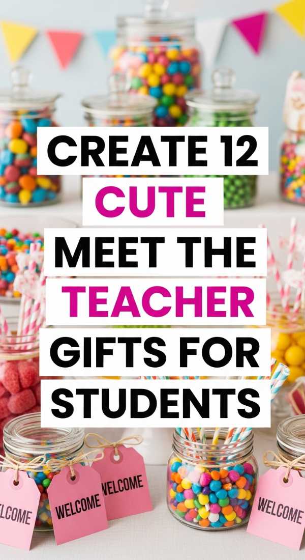 Create 12 Cute Meet The Teacher Gifts For Students 6a057da445adc
