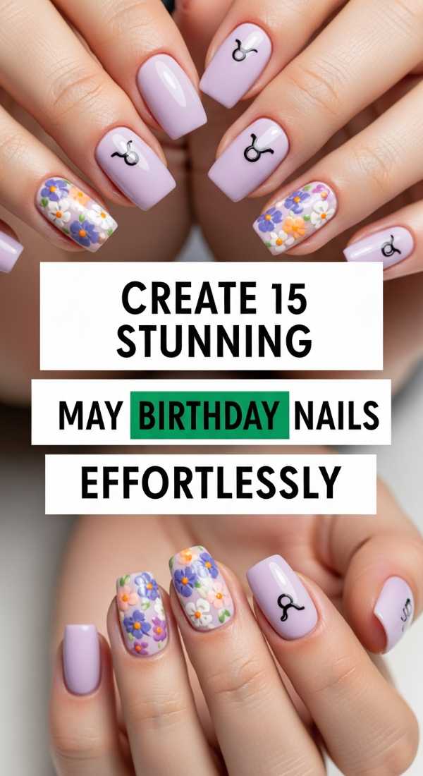 Create 15 Stunning May Birthday Nails Effortlessly 6a059f90b4c44