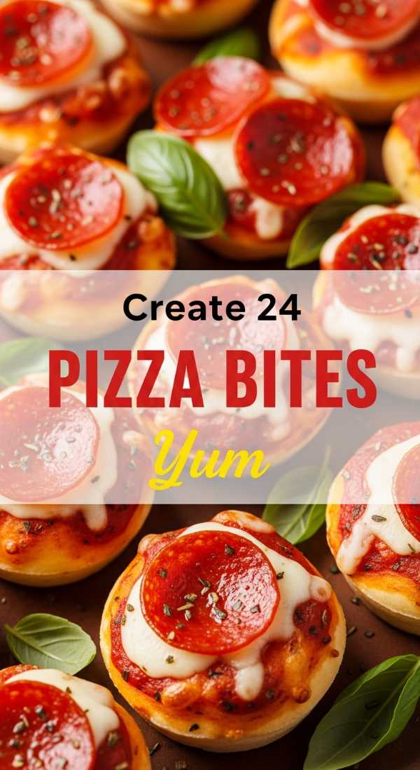 Small Bites, Big Flavor: The Ultimate Finger Food Board Ideas Create 24 Mini Pizza Bites In 10 Minutes 6a14962037ff1