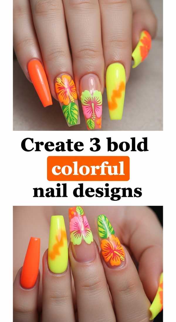 Create 3 Bold Colorful Nail Designs 6a0f0b9597255