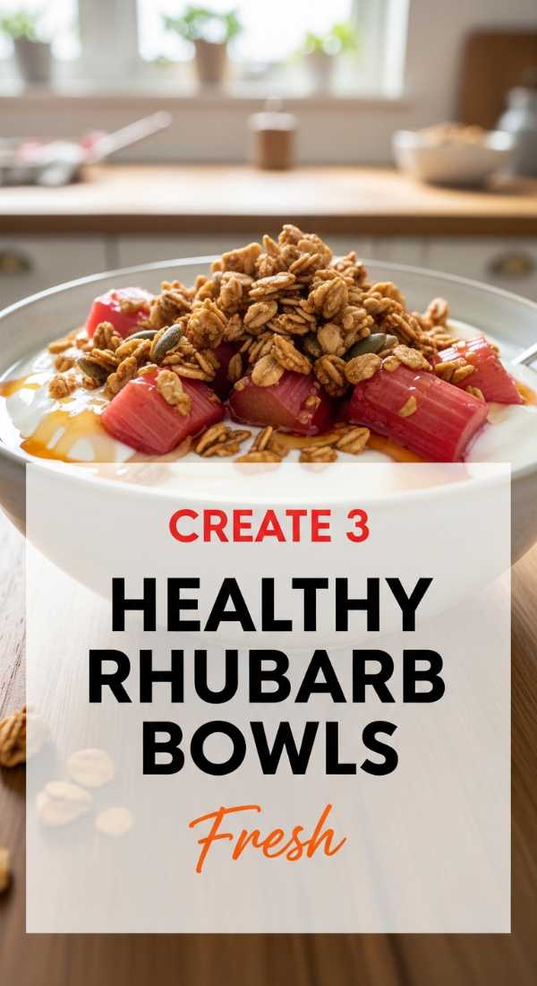 Beyond the Crumble: The Definitive Rhubarb Recipe Collection Create 3 Healthy Rhubarb Breakfast Bowls Today 6a00250eda636