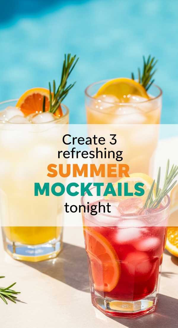 The Summer Kitchen Handbook: Keeping It Cool While Cooking Hot Create 3 Refreshing Summer Mocktails Tonight 6a0703b1cb0d0