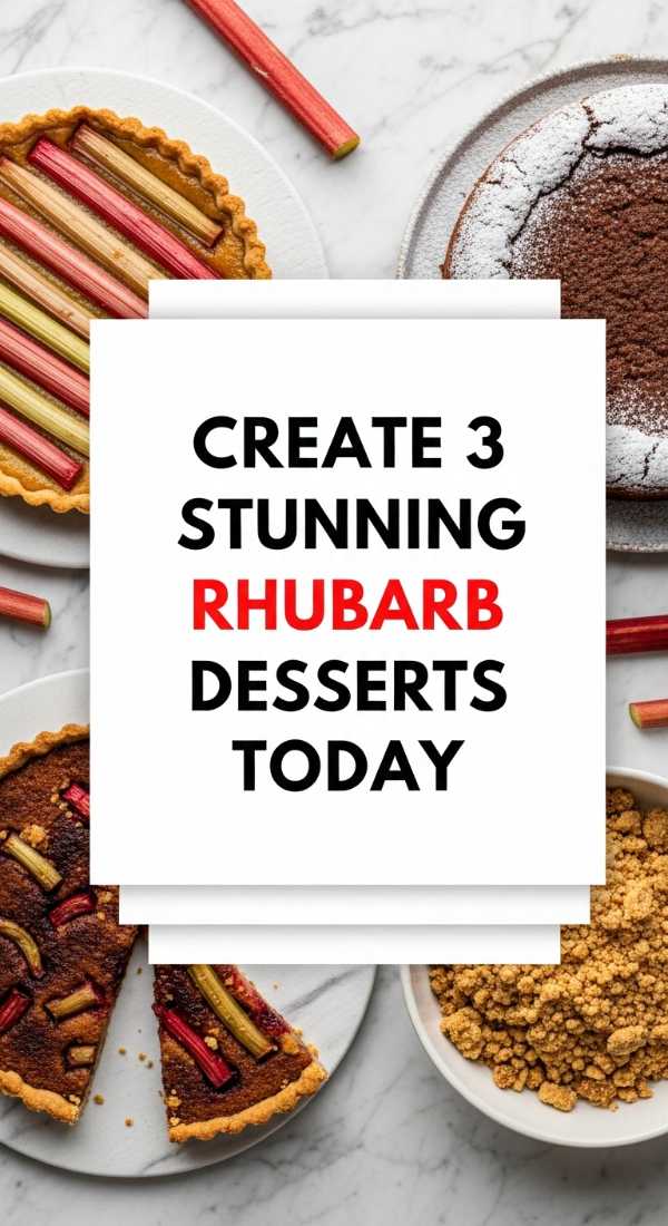Create 3 Stunning Rhubarb Desserts Today 69fd8caa66453