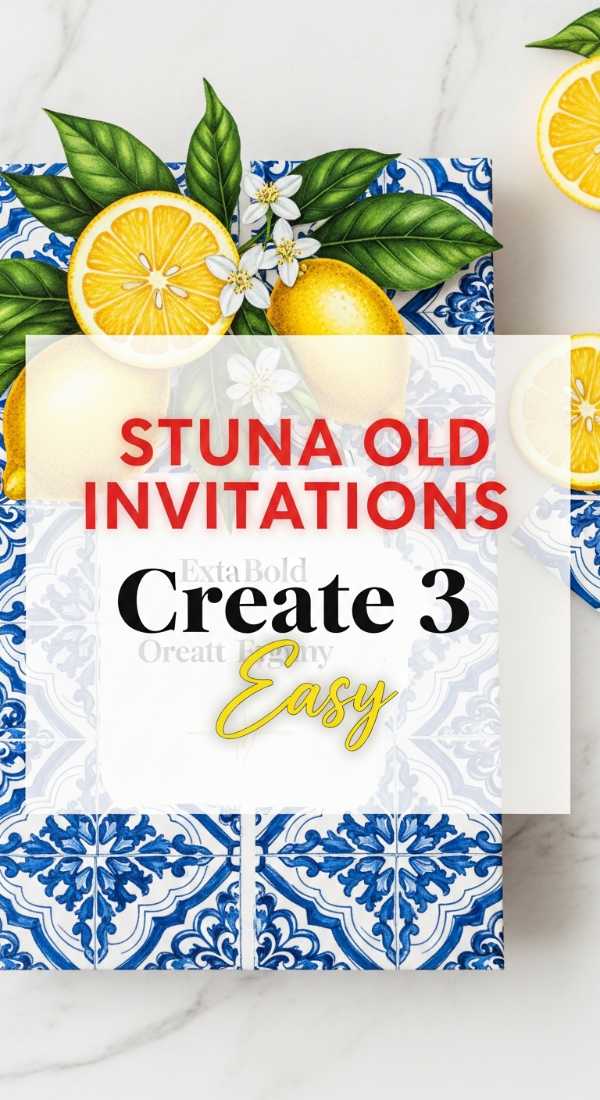 Create 3 Stunning Summer Party Invitations Today 6a0d98d08982c