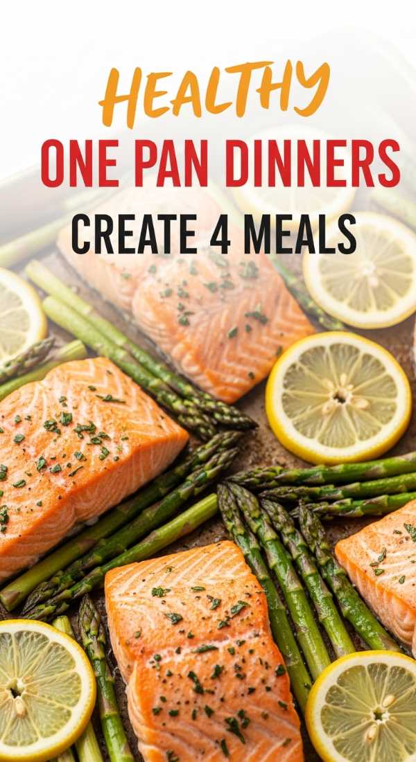 Create 4 Healthy Dinner Recipe Ideas In One Pan 69f45151d1a6c