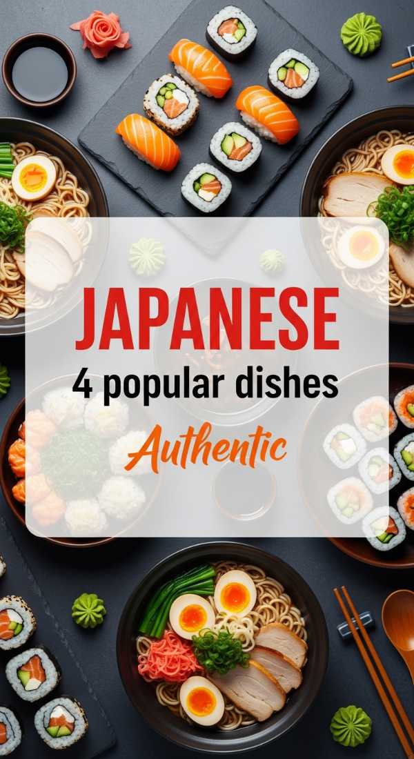 Create 4 Popular Japanese Dishes At Home Tonight 69f5d74e3b062
