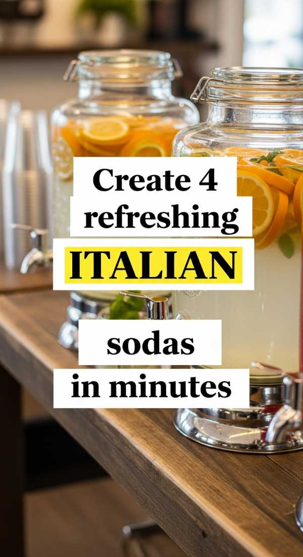 Create 4 Refreshing Italian Sodas In Minutes 69f5dcafc4bab