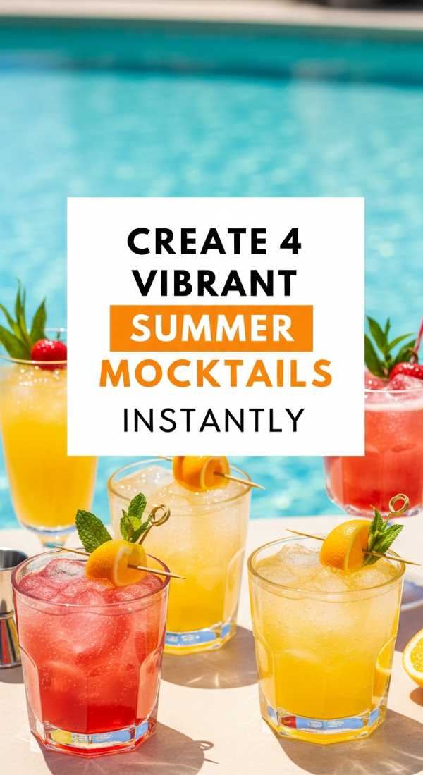 Create 4 Vibrant Summer Mocktails Instantly 6a06bc660667d