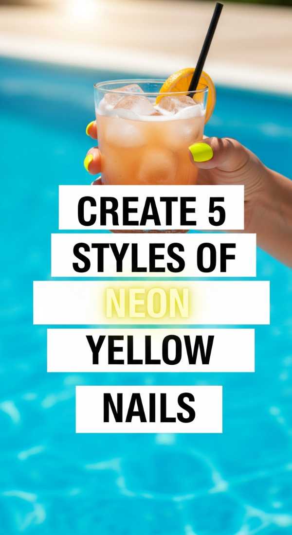 From May Flowers to Neon Nights: The Ultimate 2026 Summer Nail Guide Create 5 Styles Of Neon Yellow Nails 6a05a53d47480