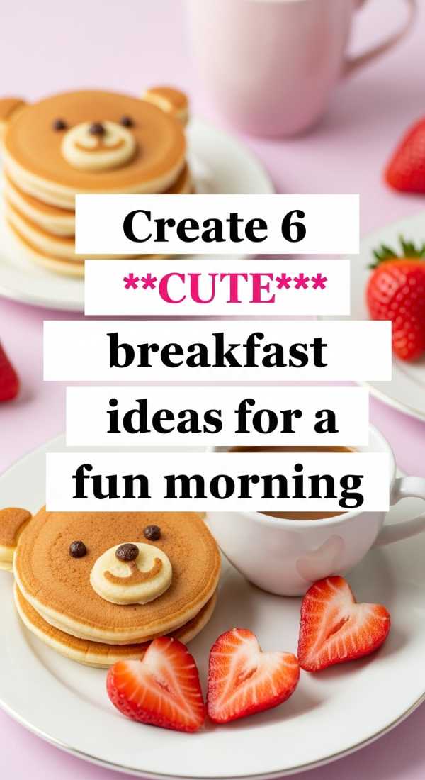 Create 6 Cute Breakfast Ideas For A Fun Morning 6a00105621a7d